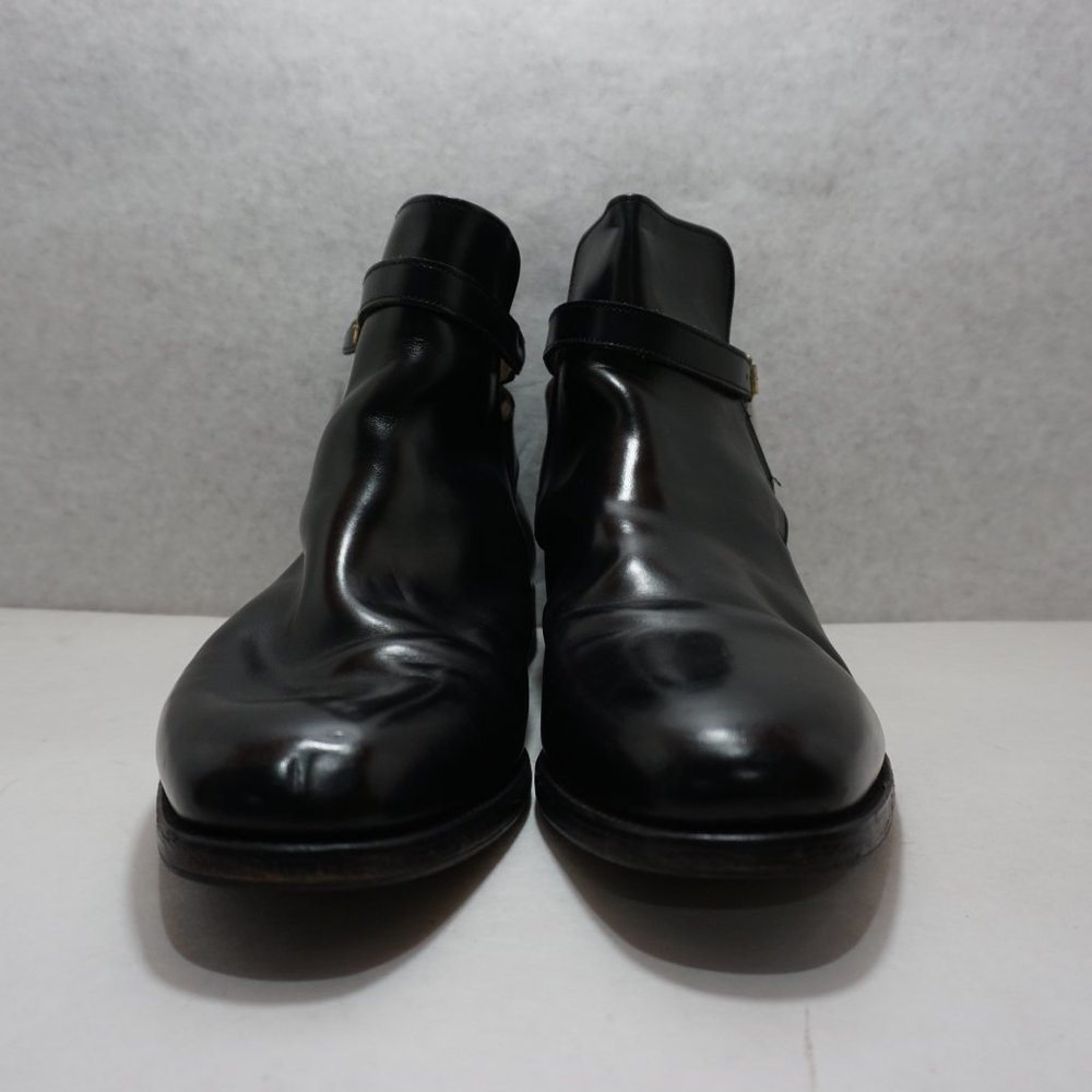 Royal Tweed Leather Boots